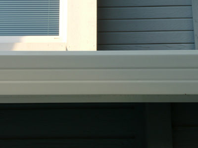5.25" Facia Ruler Line in Aluminum (also available in Steel and Copper)